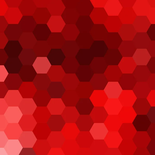 Geometrik Modern Tasarım Kırmızı Mozaik Arka Plan Geometrik Üçgen Mozaik — Stok Vektör