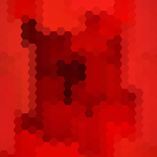 Geometrische Afbeelding Abstracte Vectorachtergrond Gekleurde Achtergrond Rode Heekhoorns — Stockvector