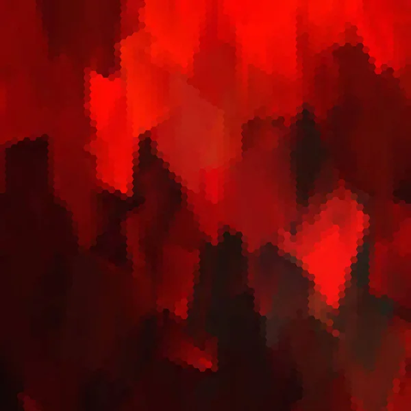 Fond Rouge Hexagone Disposition Pour Présentation Image Abstraite — Image vectorielle