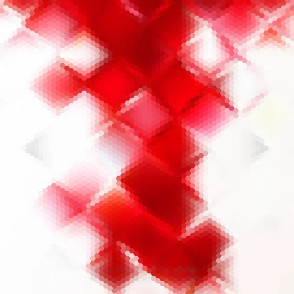 Geometrischer Hintergrund Bunte Vorlage Für Den Hintergrund Rote Sechsecke — Stockvektor