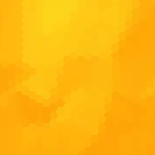 Жовтий Шестикутний Фон Векторна Графіка Шаблон Презентації — стоковий вектор