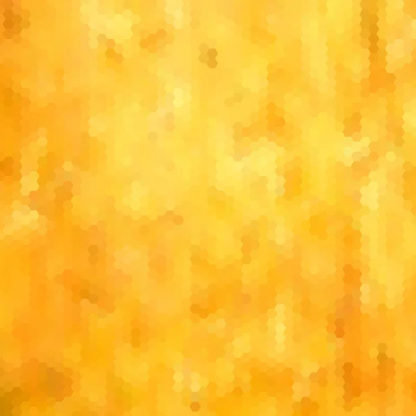 Золотий Геометричний Фон Векторні Ілюстрації Полігональний Стиль Гексагони — стоковий вектор