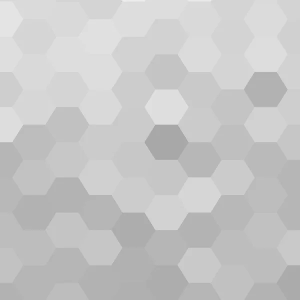 stock vector Gray hexagon background. Vector graphics. Presentation template.