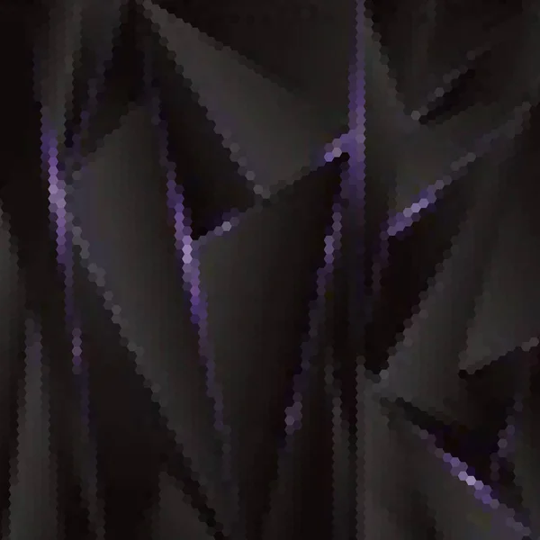 Темно Сірий Шестикутний Технічний Фон Текстури Чорний Ілюстрація Рендеринга — стоковий вектор