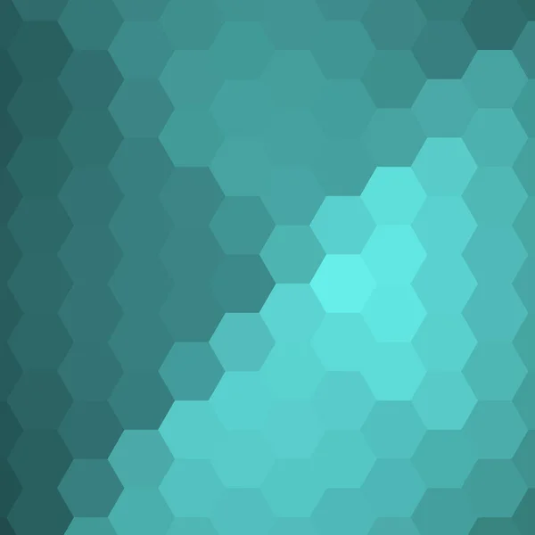 Fond Vectoriel Abstrait Modèle Présentation Hexagons Style Polygonal — Image vectorielle