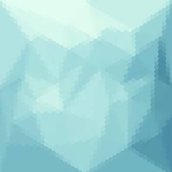 美しいライトブルーの六角形の背景 ベクトルイラスト 多角形のパターン バナー プレゼンテーション 壁紙のデザイン — ストックベクタ