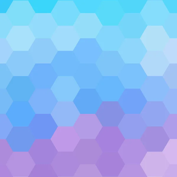 Hermoso Fondo Hexogonal Color Azul Claro Ilustración Vectorial Patrón Poligonal — Vector de stock