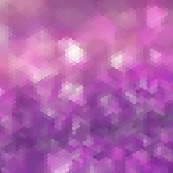 几何背景 多彩的背景模板 紫色六边形体 — 图库矢量图片