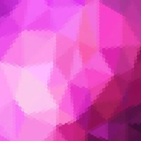 Pink Hexagon Background Polygonal Style Modern Presentation Layout — Stockvector