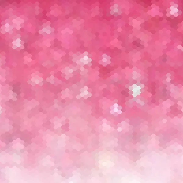 抽象ベクトル幾何学的背景 プレゼンテーション バナー カバーなどのテンプレート 六角形ピンク — ストックベクタ