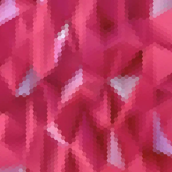 Abstraktní Vzor Skládající Růžových Šestiúhelníků Vektorové Pozadí Voštin — Stockový vektor