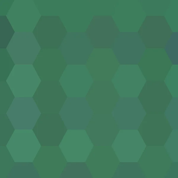 Grön Hexagon Bakgrund Mönster Hexagon Tapet Vektorillustration Eps — Stock vektor