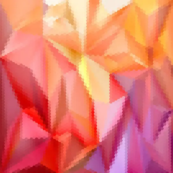 Fond Vectoriel Hexagonal Coloré Image Géométrique Dans Style Polygonal — Image vectorielle