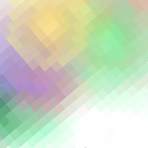 Color Pixel Background Vector Template Presentation — Stock Vector