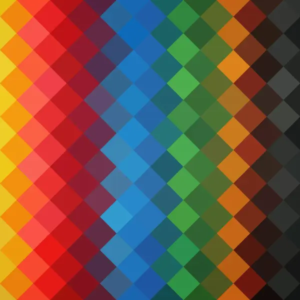 Kolorowe Tło Pikseli Abstrakcyjna Ilustracja Wektora — Wektor stockowy