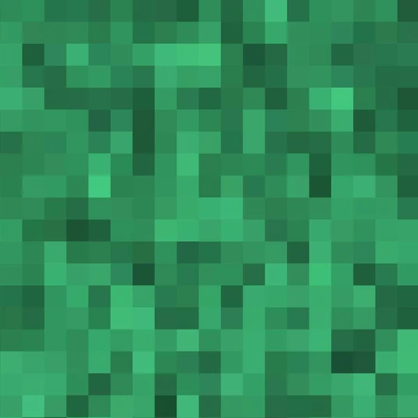 Πράσινο Φόντο Pixel Πρότυπο Παρουσίασης Ιστορικό Διανύσματος — Διανυσματικό Αρχείο