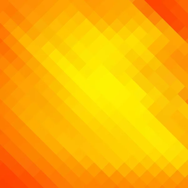 Sfondo Colori Stile Poligonale Illustrazione Vettoriale Layout Pubblicità Pixel Arancione — Vettoriale Stock