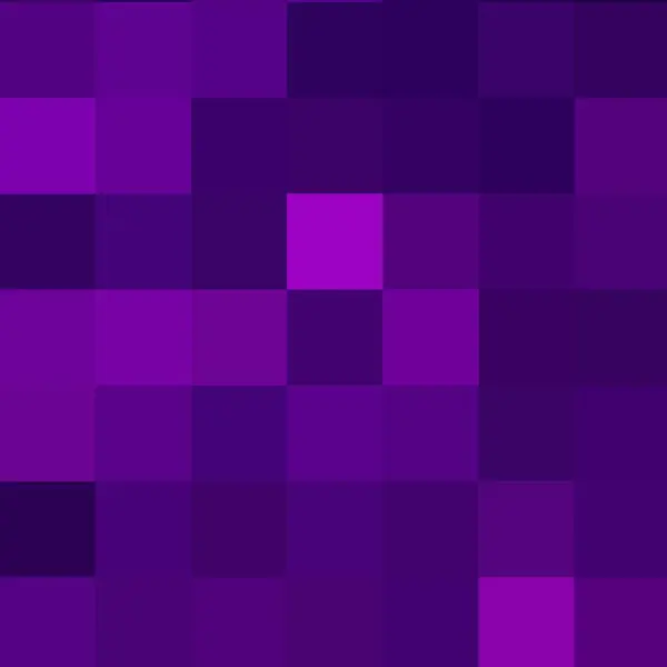 抽象ベクトル幾何学的背景 プレゼンテーション バナー カバーなどのテンプレート 紫色のピクセル — ストックベクタ