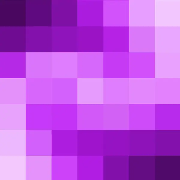 Purple Pixel Background Vector Graphics Template Presentation — Stock Vector