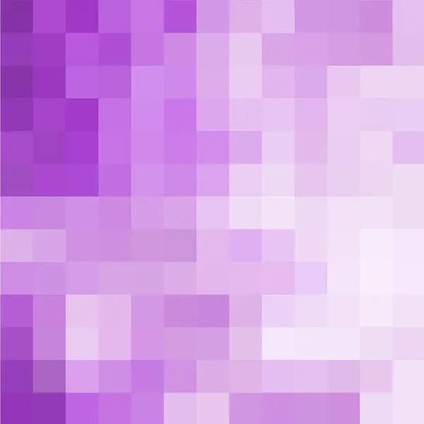 紫色のピクセル背景 ベクトルグラフィック プレゼンテーションテンプレート — ストックベクタ