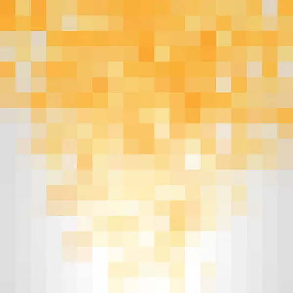 Kolor Tła Stylu Wielokątnym Wektorowa Ilustracja Układu Reklamy Piksele Pomarańczowe — Wektor stockowy