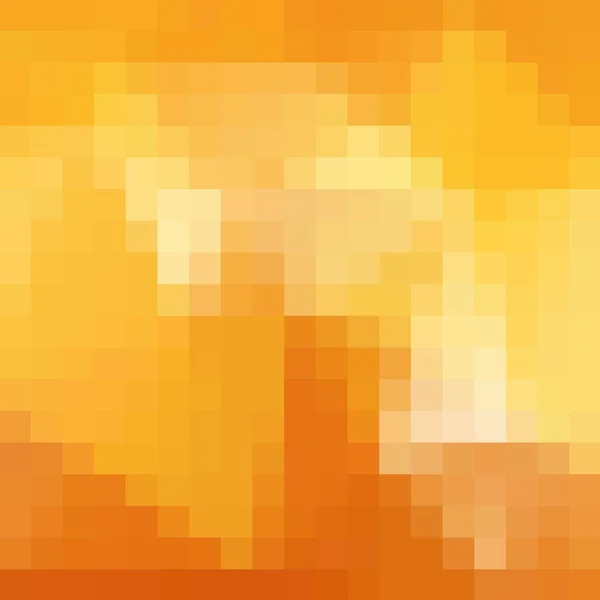 Żółty Pikselowy Tło Grafika Wektorowa Wzór Prezentacji — Wektor stockowy