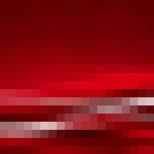 Красный Пиксельный Фон Планировка Рекламы Обложка Журнала Шаблон Презентации — стоковый вектор