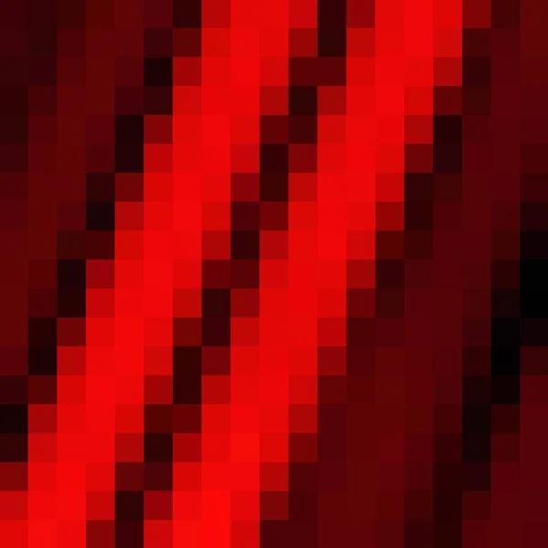 Червоний Піксельний Фон Векторний Багатокутний Стиль — стоковий вектор
