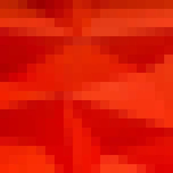 Αφηρημένο Κόκκινο Φόντο Pixel Γεωμετρική Απεικόνιση — Διανυσματικό Αρχείο