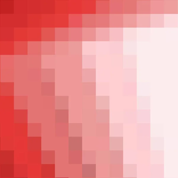 Czerwony Piksel Abstrakcyjne Tło Szablon Prezentacji Styl Wielokątny — Wektor stockowy