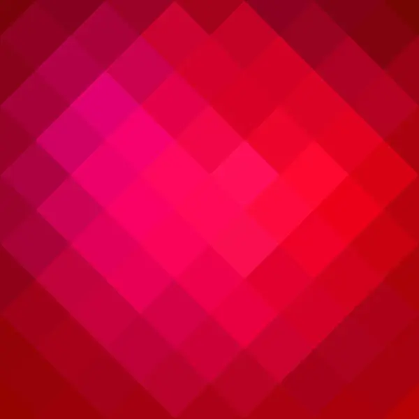 Kırmızı Piksel Arka Plan Bir Sunum Için Vektör Şablonu — Stok Vektör