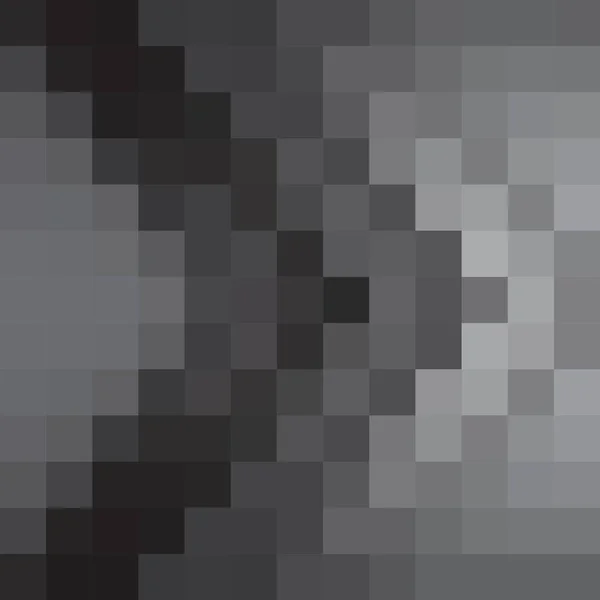 Szürke Geometriai Tervezési Elem Vektoros Illusztráció Sokszögben Pixel — Stock Vector
