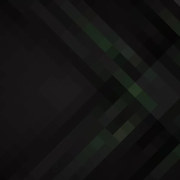 Pixel Hintergrund Abstrakte Vorlage Anordnung Schwarze Quadrate — Stockvektor