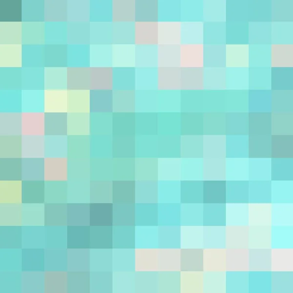 Blaues Geometrisches Gestaltungselement Vektorillustration Polygonalen Stil Pixel — Stockvektor