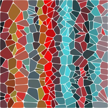 Çakıl taşlarının renk arkaplanı. Çokgen stili. Tasarım ögesi.