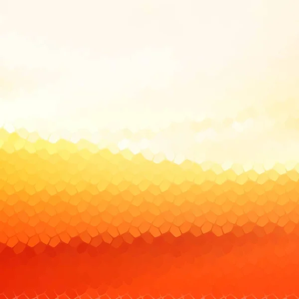 추상적 현대의 기하학적 오렌지 자갈들 폴리곤 스타일 — 스톡 벡터