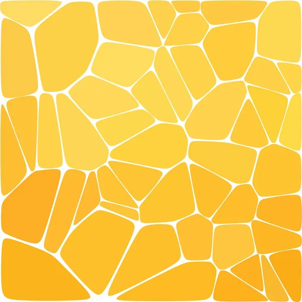 Steinplatten Pflastermuster Abstrakte Geometrische Farbenfrohe Formen Verzieren Die Vektortextur Gelbe — Stockvektor