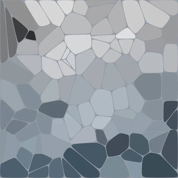Abstrakter Vektorhintergrund Beispiel Graue Kieselsteine — Stockvektor