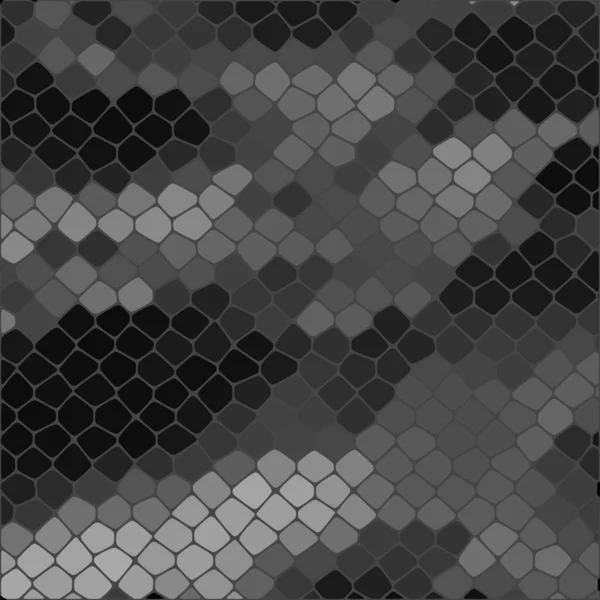 Geometrische Achtergrond Bestaande Uit Zwarte Kiezelstenen Polygonale Stijl — Stockvector