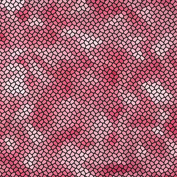 분홍빛 자갈들로 이루어진 기하학적 — 스톡 벡터