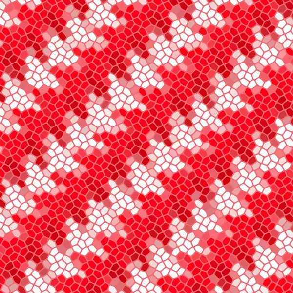 Fond Géométrique Composé Cailloux Rouges Style Polygonal — Image vectorielle