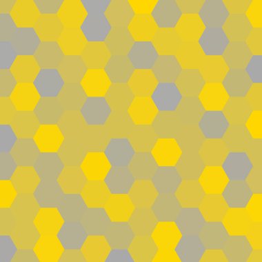 Çokgen biçiminde renk altıgenli arkaplan. Sunumlar, reklamlar, broşürler, afişler ve daha fazlası için vektör şablonu.