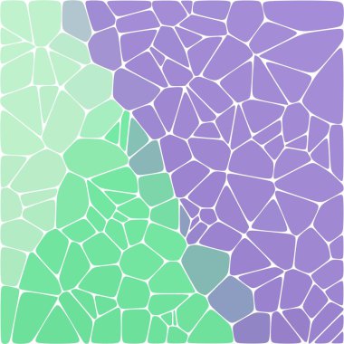 Geometrik arkaplan. Sunum şablonu. Vektör arkaplanı. Çokgen stili. Mozaik Renk çakıl taşları