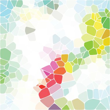 Çakıl taşlarının renk arkaplanı. Sunum için soyut vektör şablonu.