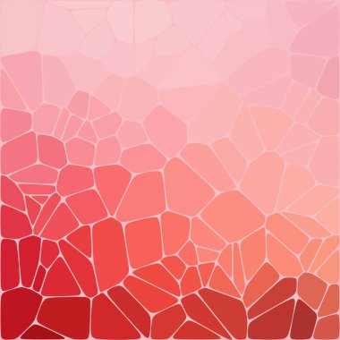 Çakıl taşlarının kırmızı ve pembe arka planı. Sunum şablonu. Çokgen stili. Geometrik arkaplan.