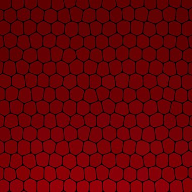 Geometrik arkaplan. Sunum şablonu. Vektör arkaplanı. Çokgen stili. Mozaik Kırmızı çakıl taşları