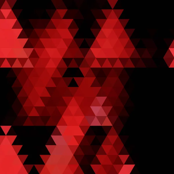 Κόκκινα Τρίγωνα Διανυσματικό Υπόβαθρο Διάταξη Ψηφιδωτού Για Παρουσίαση — Διανυσματικό Αρχείο