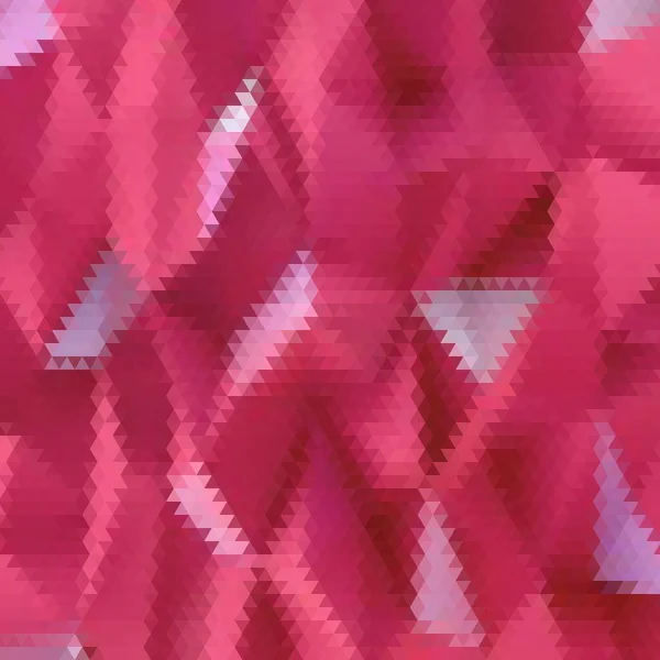 Červené Trojúhelníky Šablona Prezentace Pozadí Pro Reklamní Banner — Stockový vektor