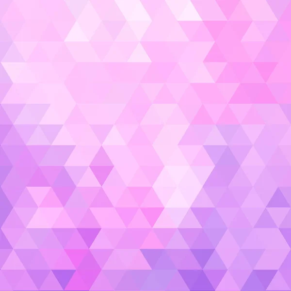 Рожевий Трикутний Фон Полігональному Стилі Векторний Шаблон Презентацій Реклами Брошур — стоковий вектор