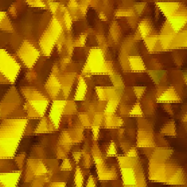Triângulos Dourados Antecedentes Abstratos Para Apresentação Publicidade Brochuras Etc —  Vetores de Stock